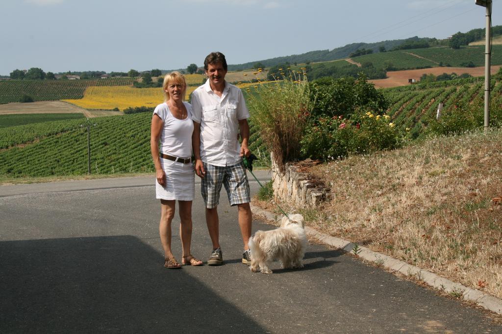 Domaine La Rose Bed & Breakfast Caylus Exterior photo